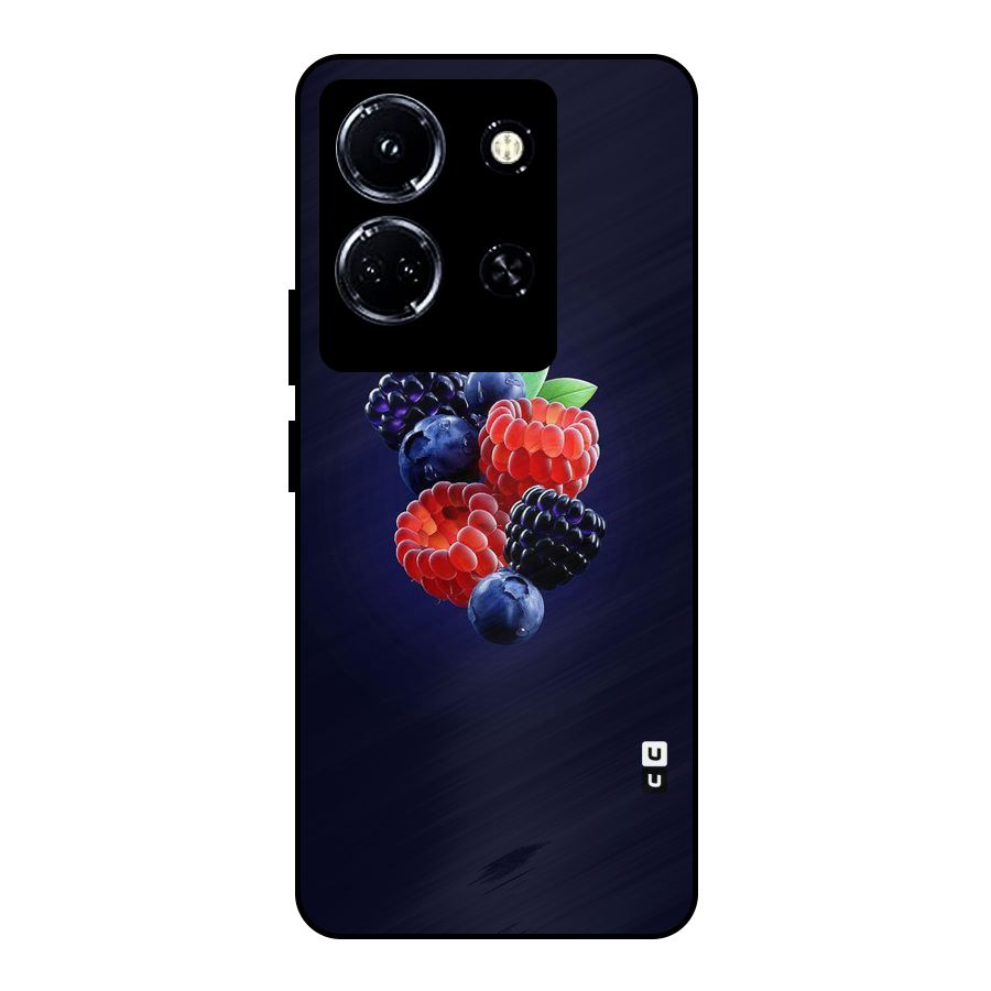 Berry Blast Metal Back Case for Infinix Note 30 5G