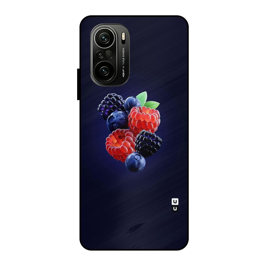 Berry Blast Metal Back Case for Mi 11x