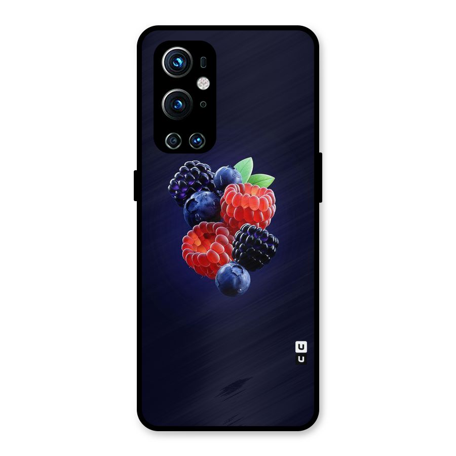 Berry Blast Metal Back Case for OnePlus 9 Pro