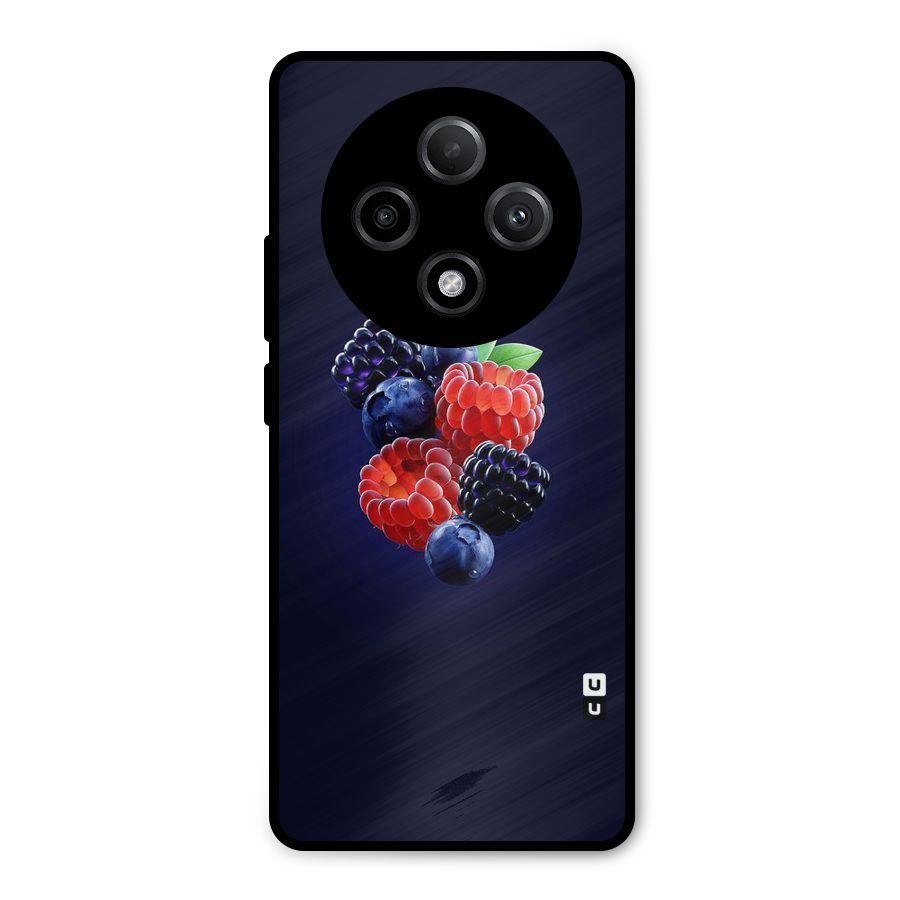 Berry Blast Metal Back Case for Oppo F27 Pro Plus