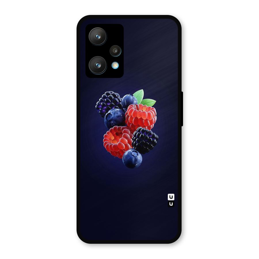 Berry Blast Metal Back Case for Realme 9