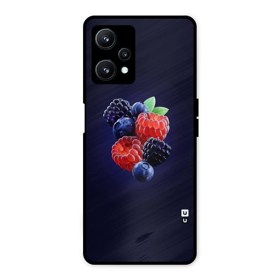 Berry Blast Metal Back Case for Realme 9 Pro 5G