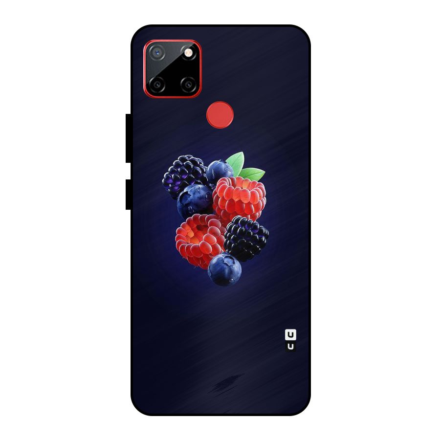 Berry Blast Metal Back Case for Realme C12