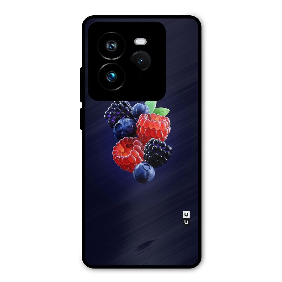 Berry Blast Metal Back Case for Realme GT 7 Pro