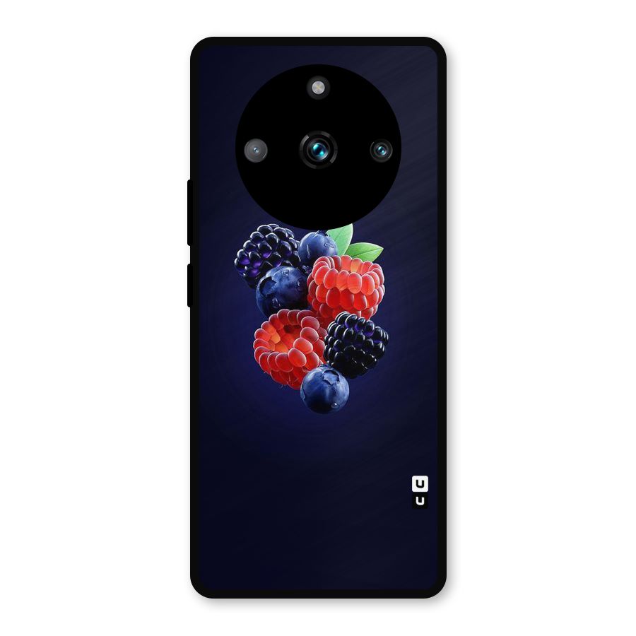 Berry Blast Metal Back Case for Realme Narzo 60 Pro