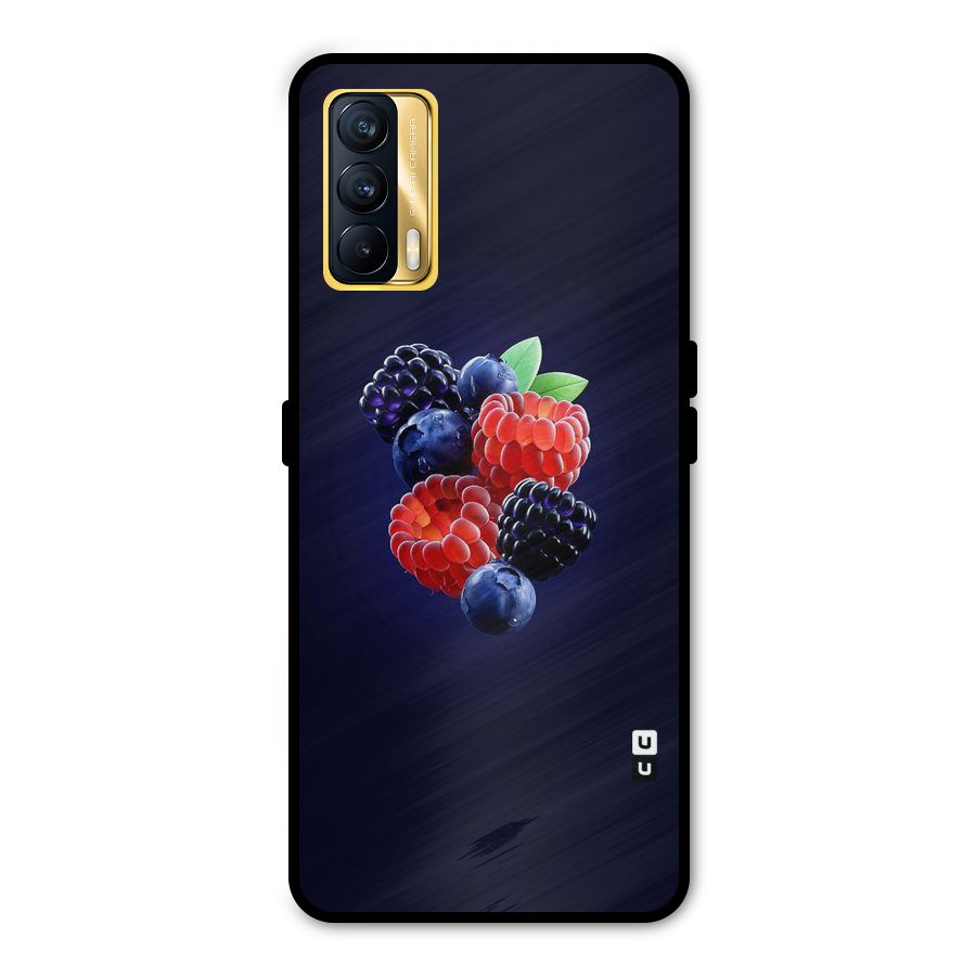 Berry Blast Metal Back Case for Realme X7