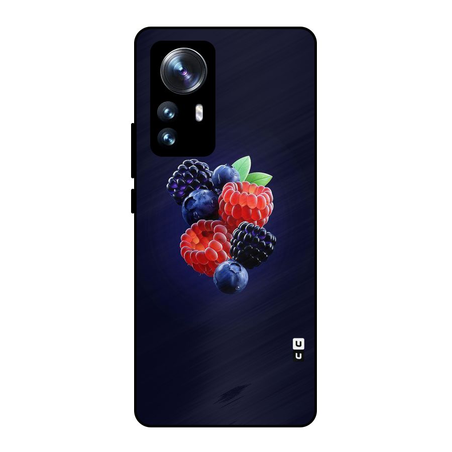Berry Blast Metal Back Case for Xiaomi 12 Pro
