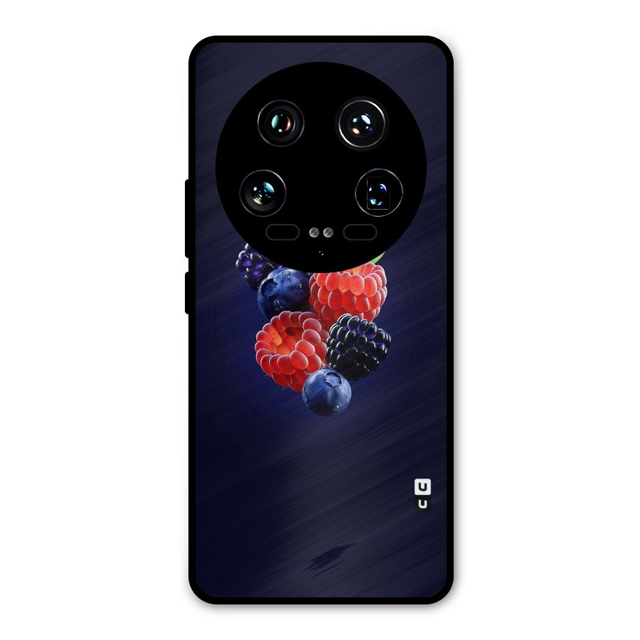 Berry Blast Metal Back Case for Xiaomi 14 Ultra