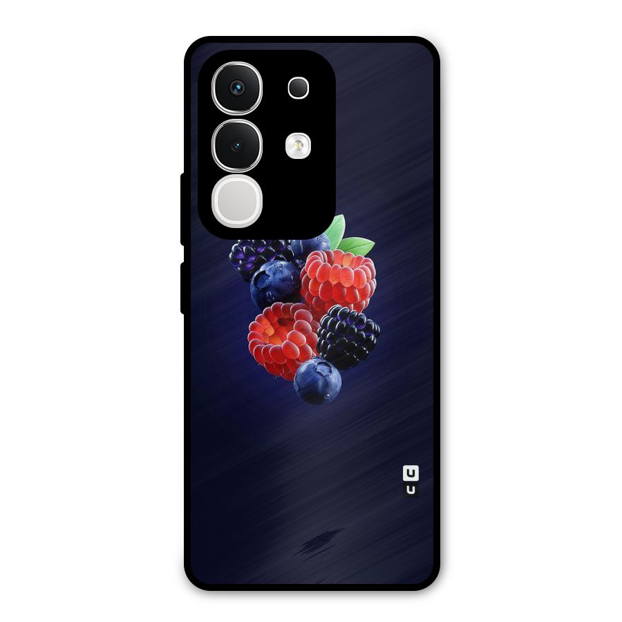 Berry Blast Metal Back Case for iQOO Z10x
