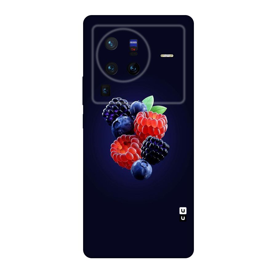Berry Blast Original Polycarbonate Back Case for Vivo X80
