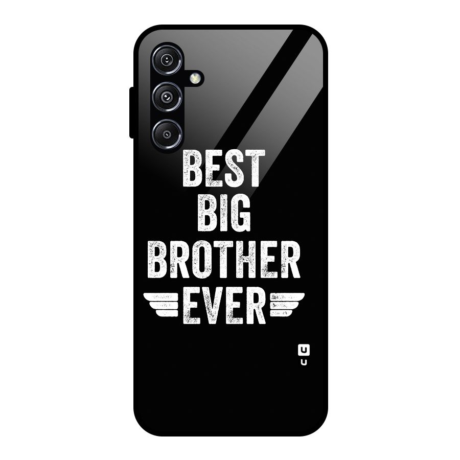 Best Big Brother Ever Glass Back Case for Galaxy M34 5G