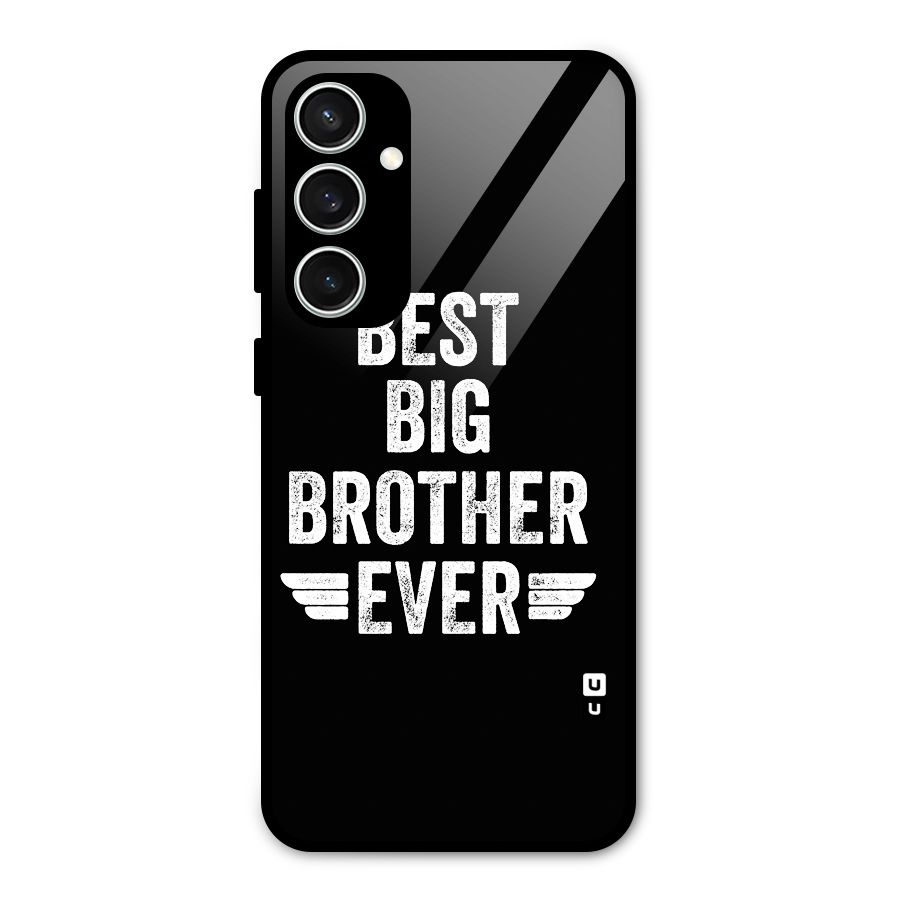 Best Big Brother Ever Glass Back Case for Galaxy S23 FE