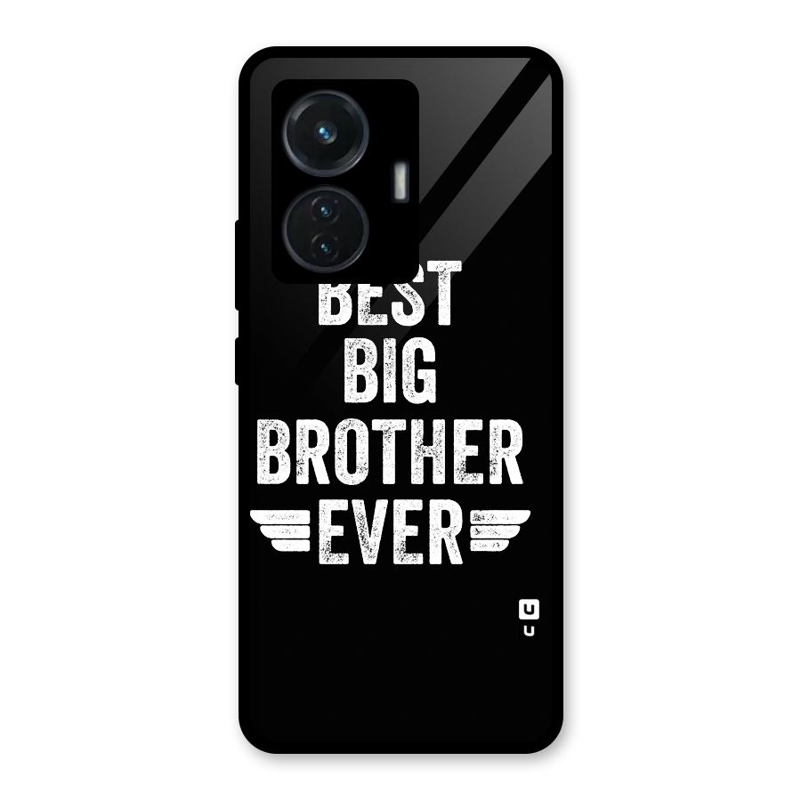 Best Big Brother Ever Glass Back Case for iQOO Z6 44W