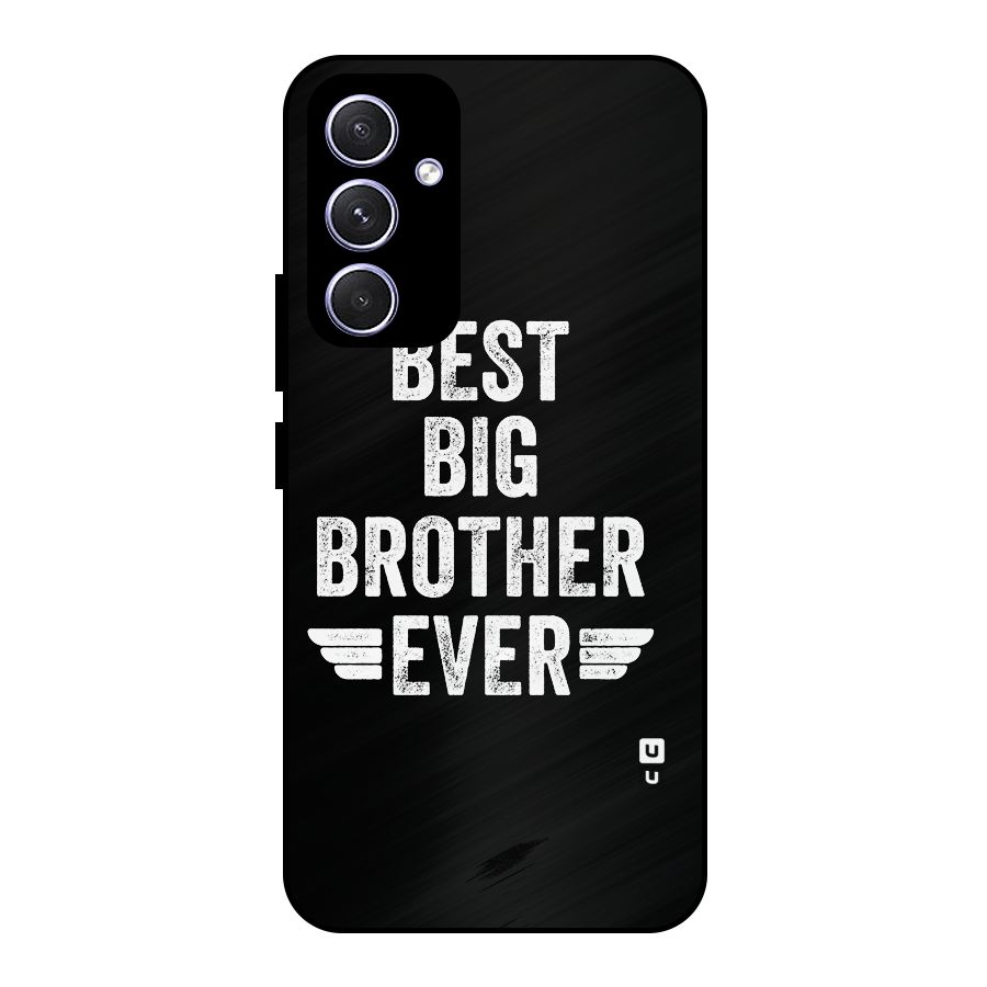 Best Big Brother Ever Metal Back Case for Galaxy A54