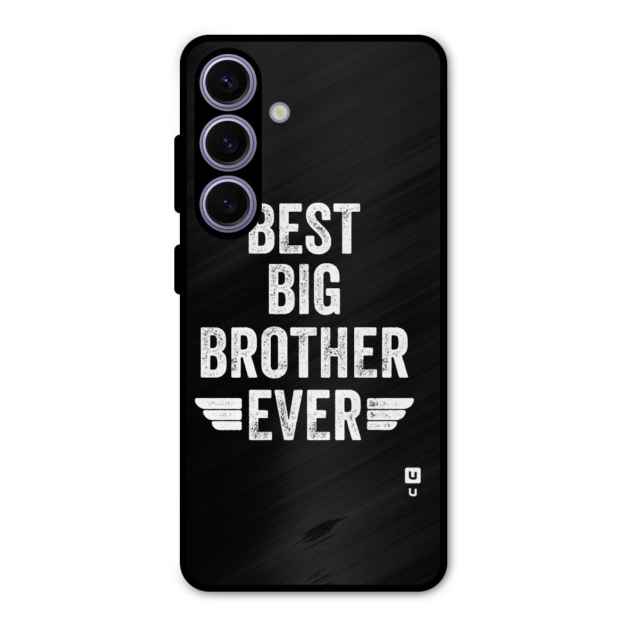 Best Big Brother Ever Metal Back Case for Galaxy S24