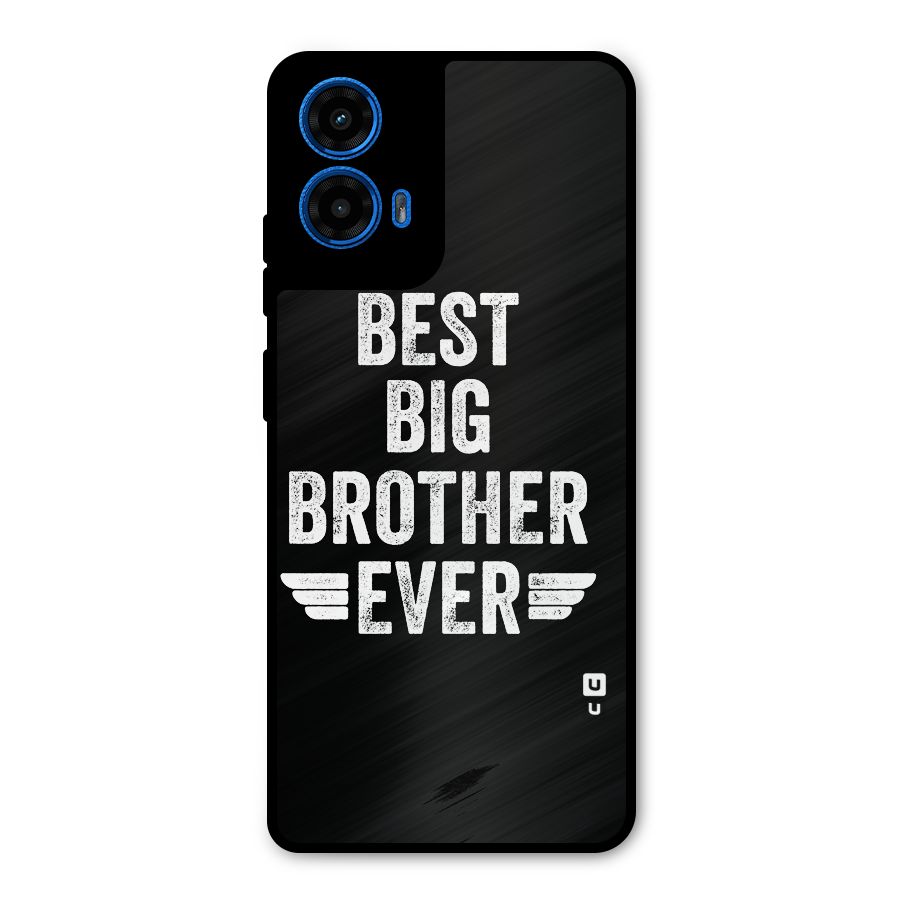 Best Big Brother Ever Metal Back Case for Moto G45