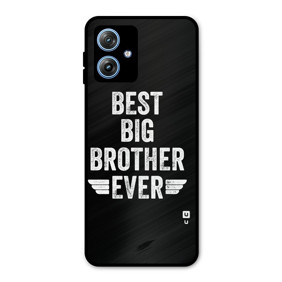 Best Big Brother Ever Metal Back Case for Moto G54