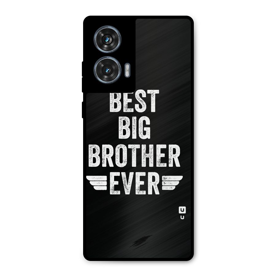 Best Big Brother Ever Metal Back Case for Motorola Edge 50 Fusion