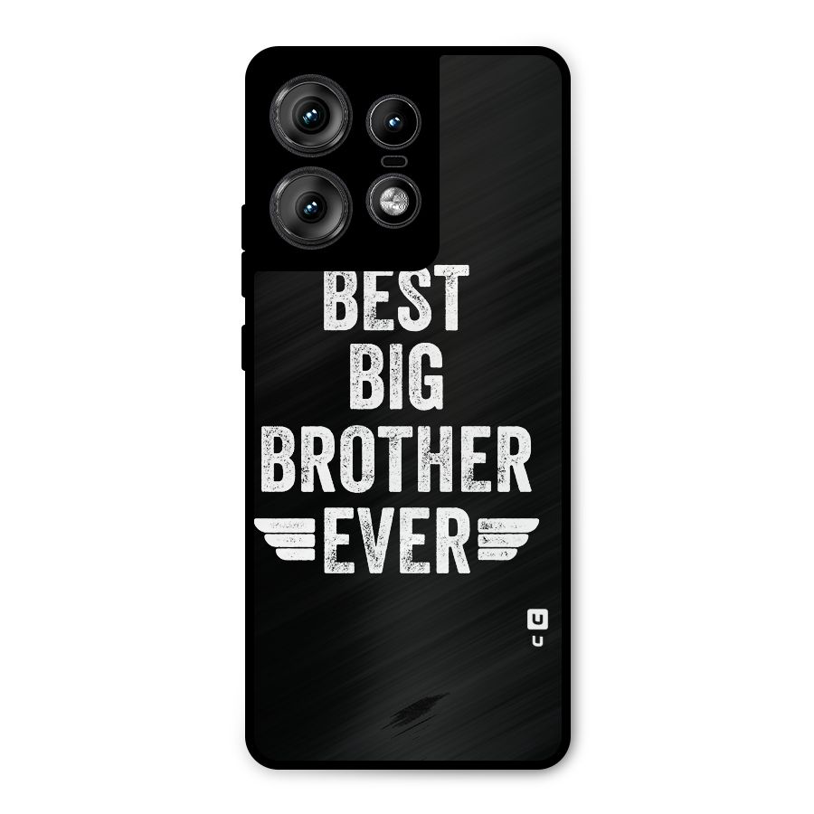 Best Big Brother Ever Metal Back Case for Motorola Edge 50 Pro
