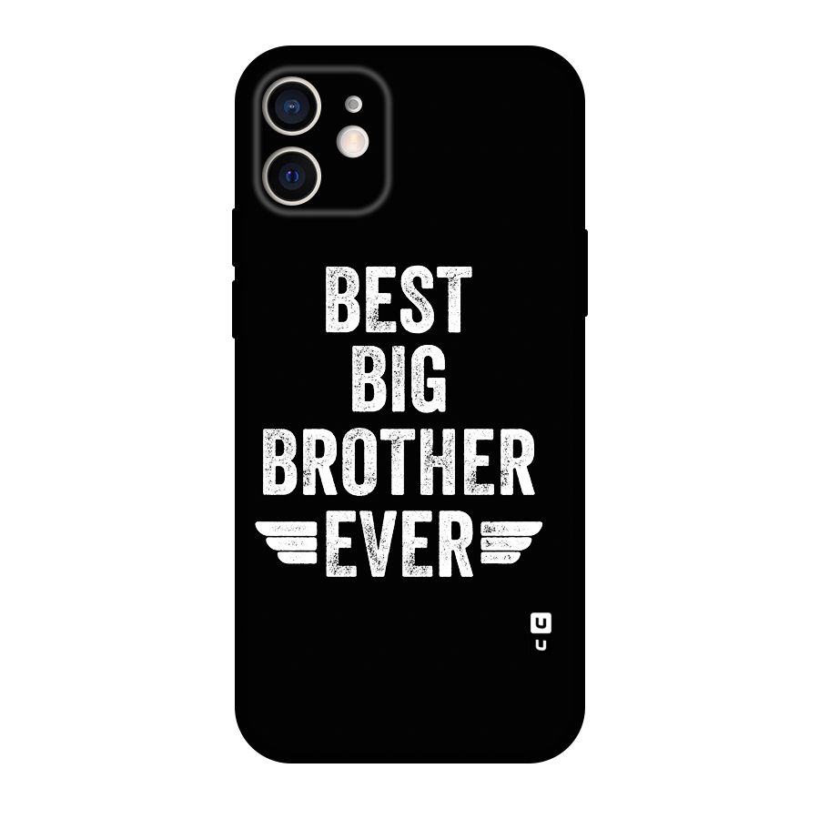 Best Big Brother Ever Original Polycarbonate Back Case for iPhone 12