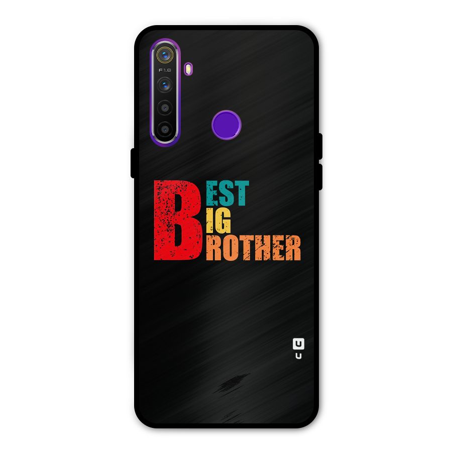 Best Big Brother Glass Back Case for Realme 5s