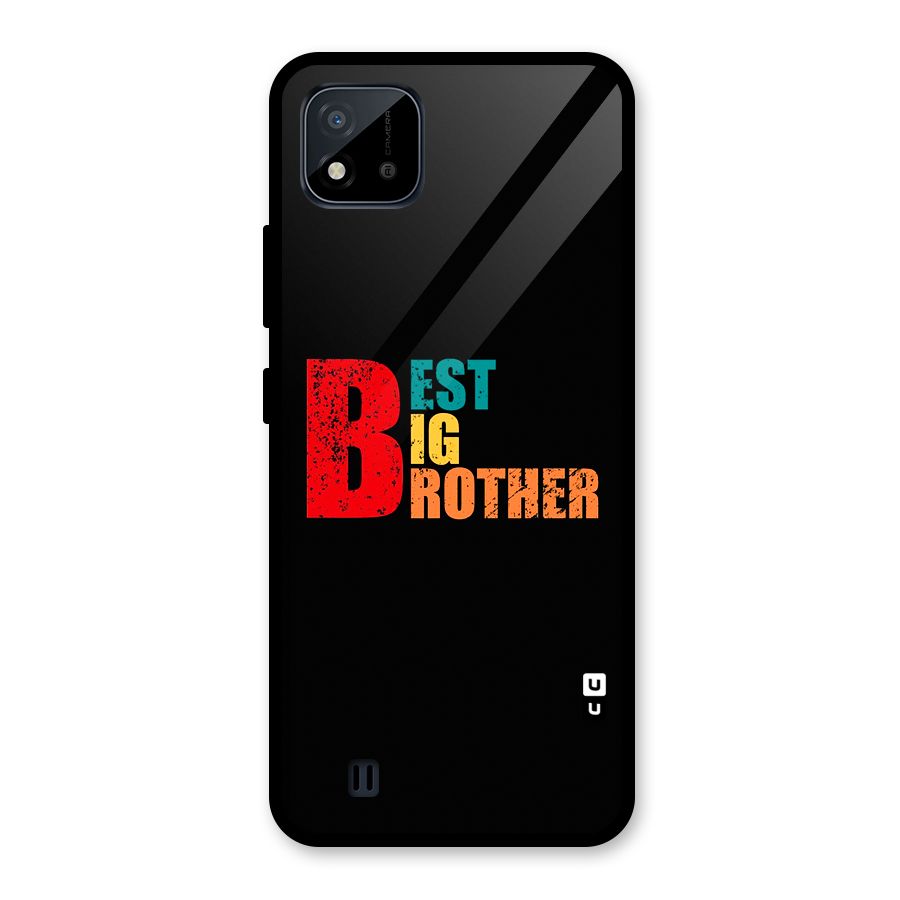 Best Big Brother Glass Back Case for Realme C11 2021