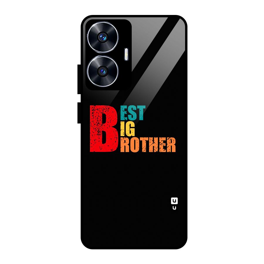 Best Big Brother Glass Back Case for Realme Narzo N55