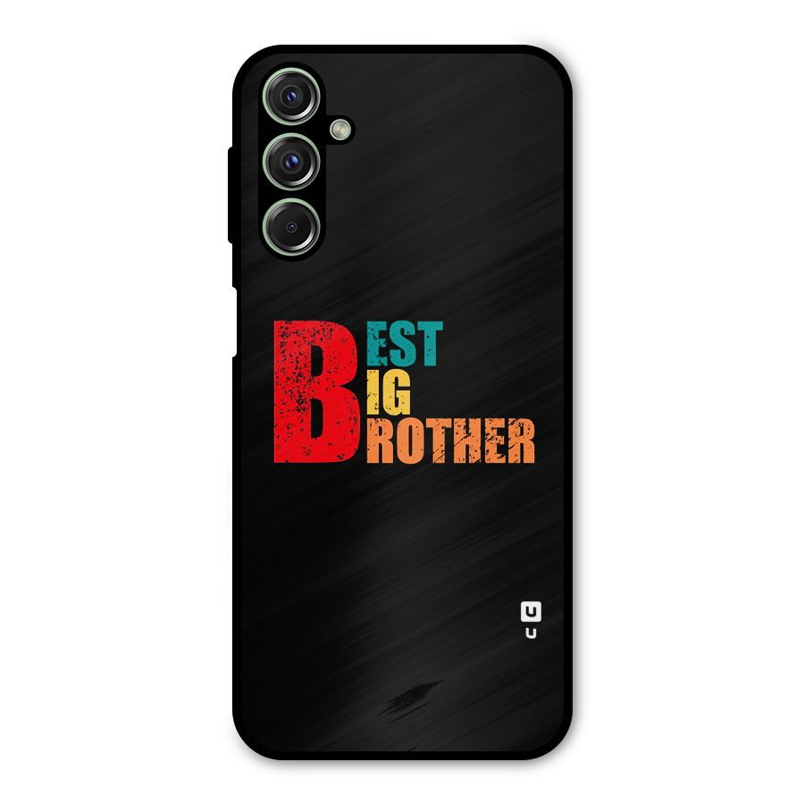 Best Big Brother Metal Back Case for Galaxy M34