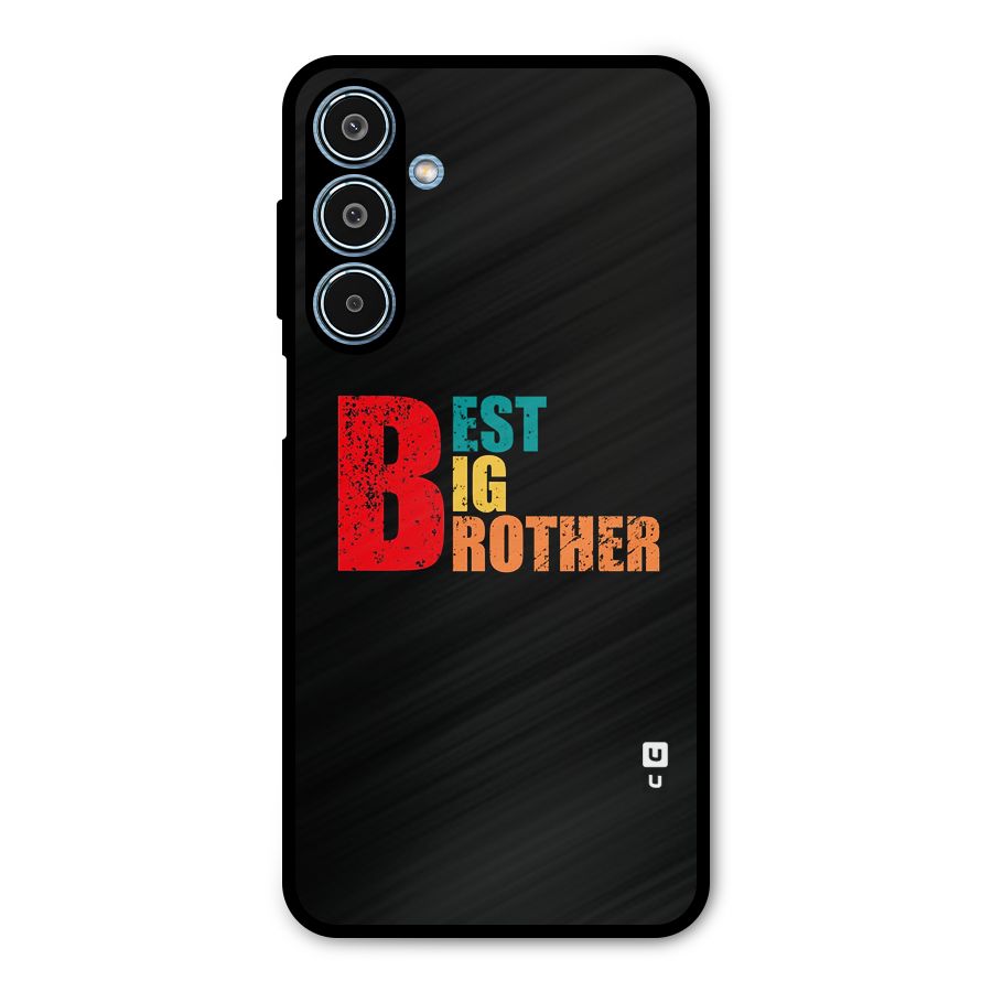 Best Big Brother Metal Back Case for Galaxy M35
