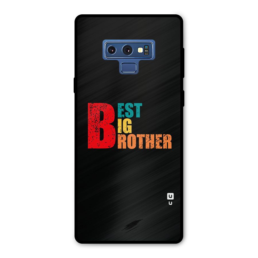 Best Big Brother Metal Back Case for Galaxy Note 9