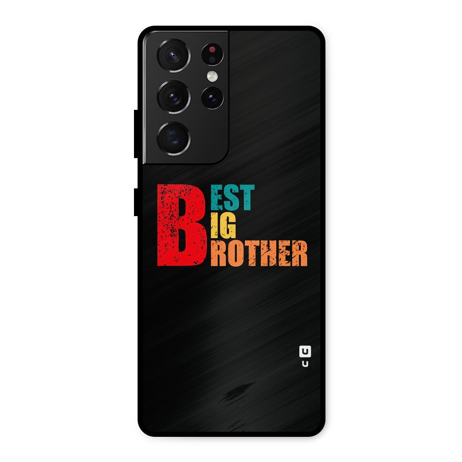 Best Big Brother Metal Back Case for Galaxy S21 Ultra 5G