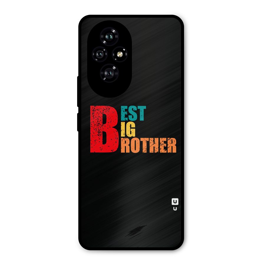 Best Big Brother Metal Back Case for Honor 200