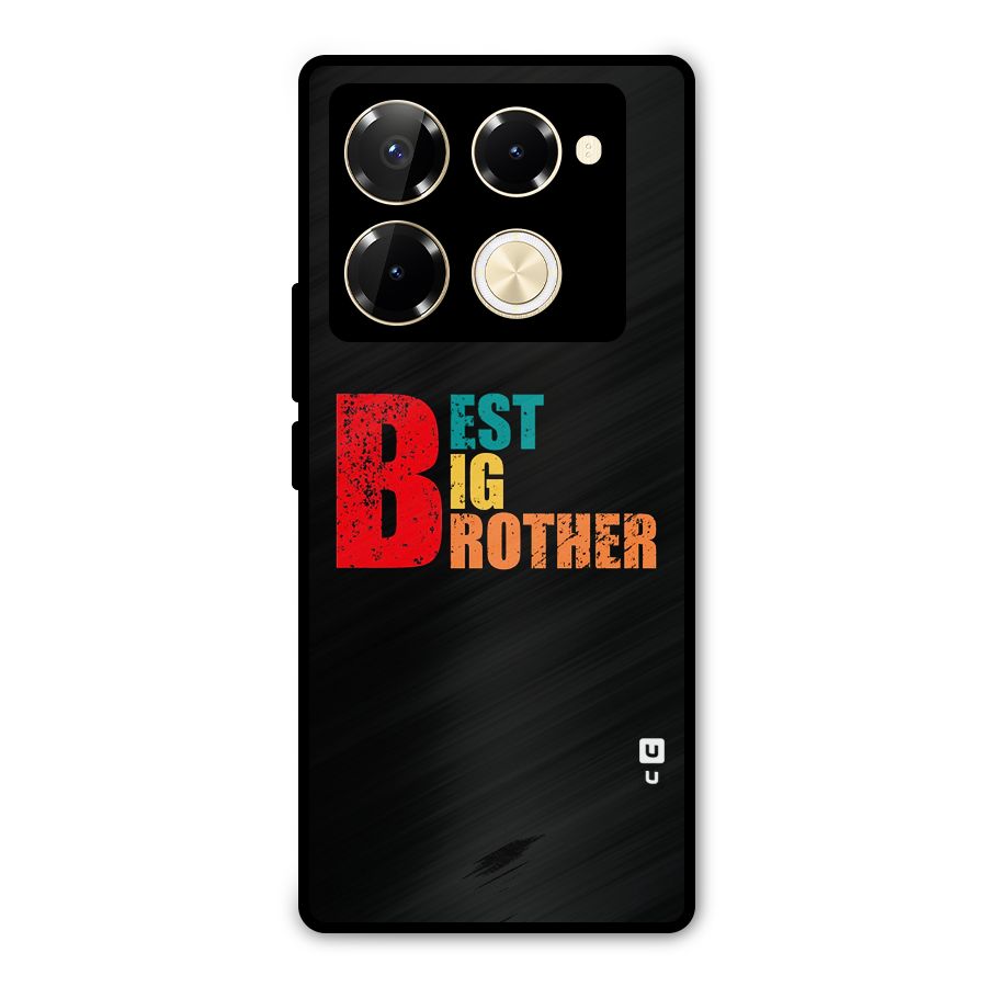 Best Big Brother Metal Back Case for Infinix Note 40 Pro Plus