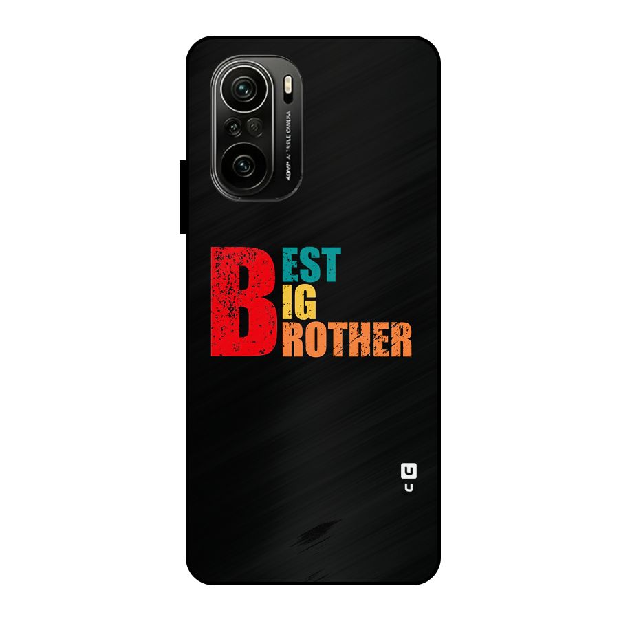 Best Big Brother Metal Back Case for Mi 11X Pro