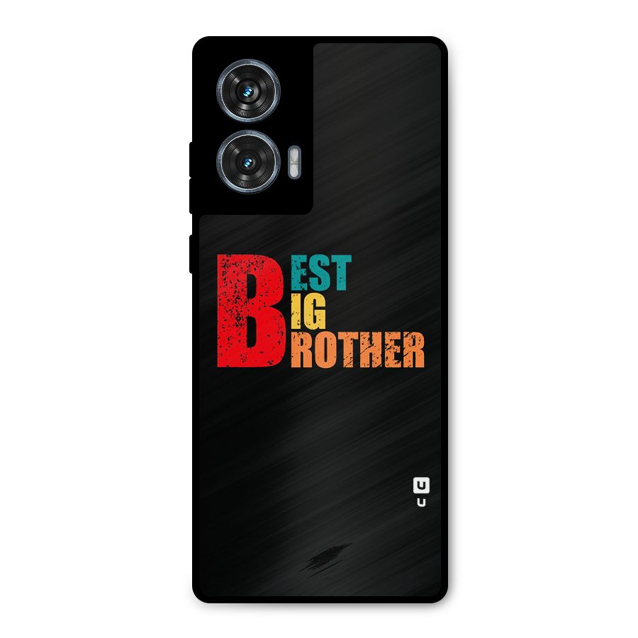 Best Big Brother Metal Back Case for Motorola Edge 50 Fusion