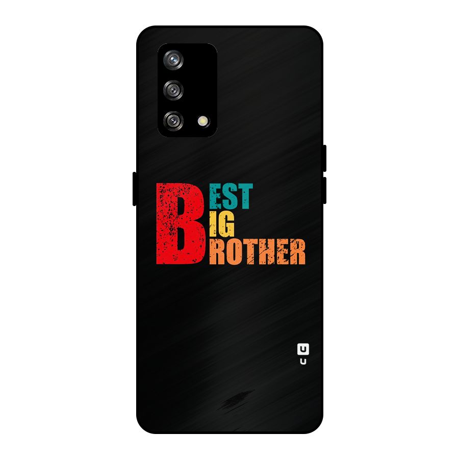 Best Big Brother Metal Back Case for Oppo F19