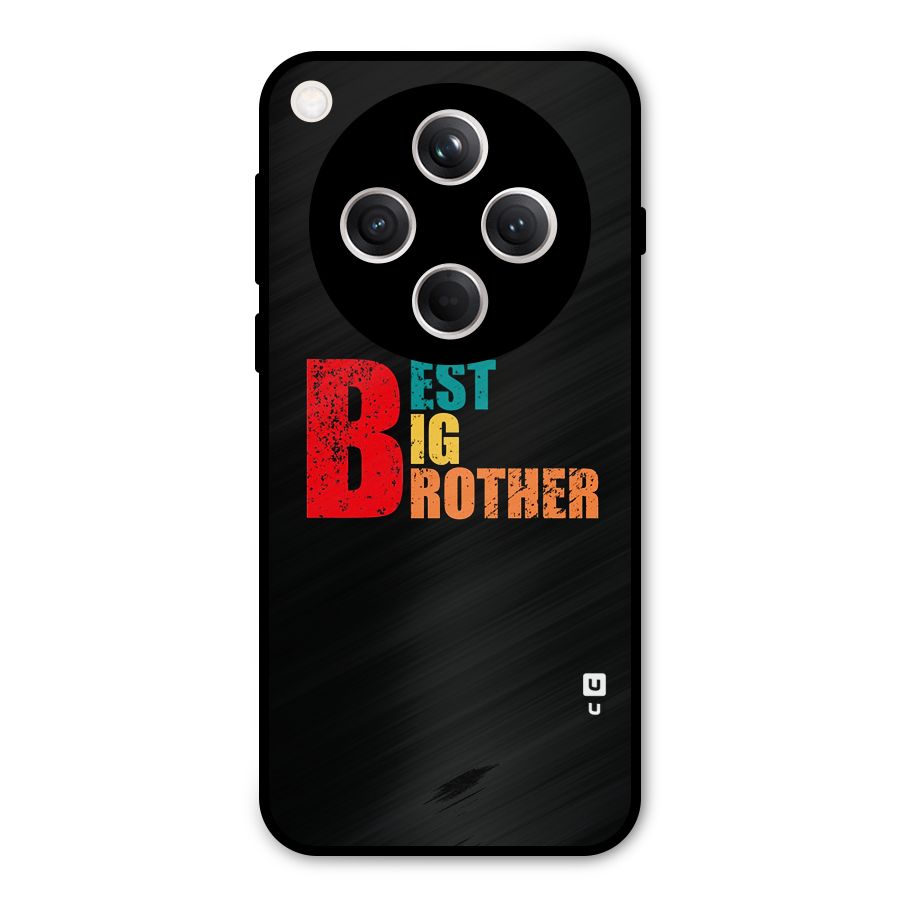 Best Big Brother Metal Back Case for Oppo Find X8