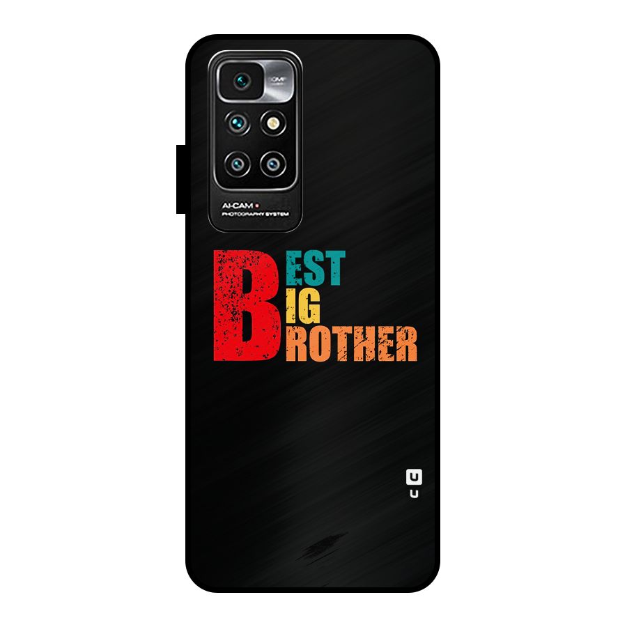 Best Big Brother Metal Back Case for Redmi 10 Prime