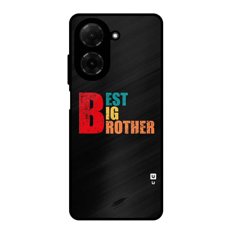 Best Big Brother Metal Back Case for Redmi A5 4G