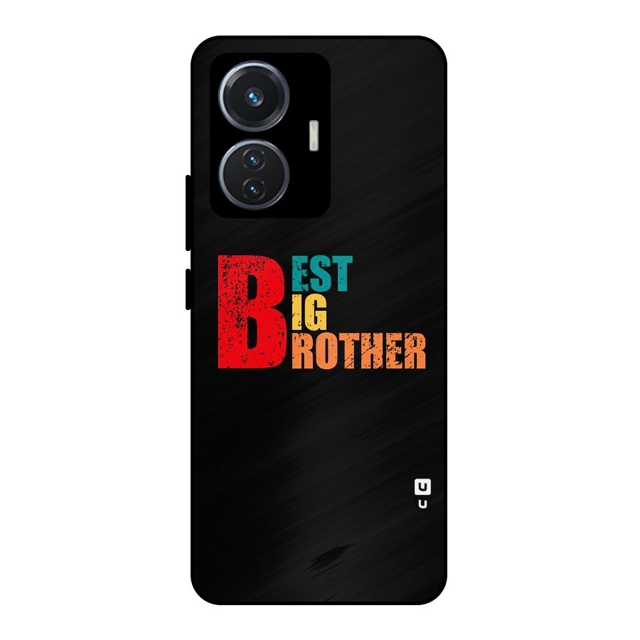 Best Big Brother Metal Back Case for Vivo T1 44W