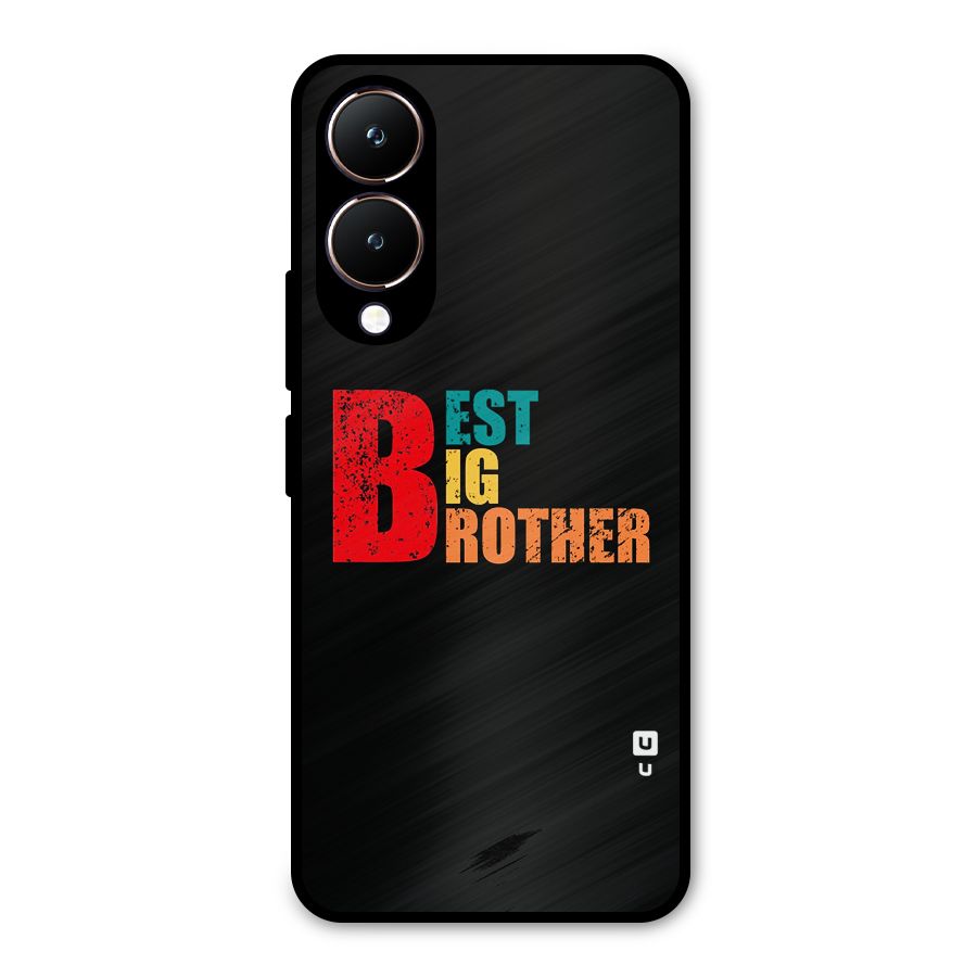 Best Big Brother Metal Back Case for Vivo Y28