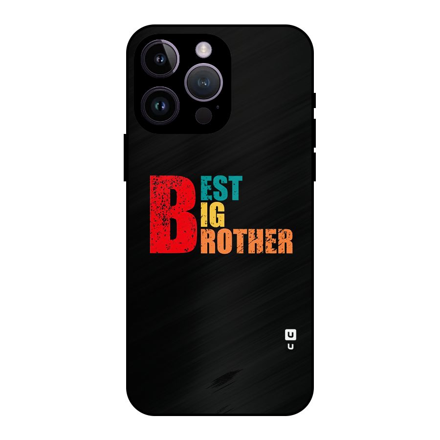 Best Big Brother Metal Back Case for iPhone 14 Pro Max