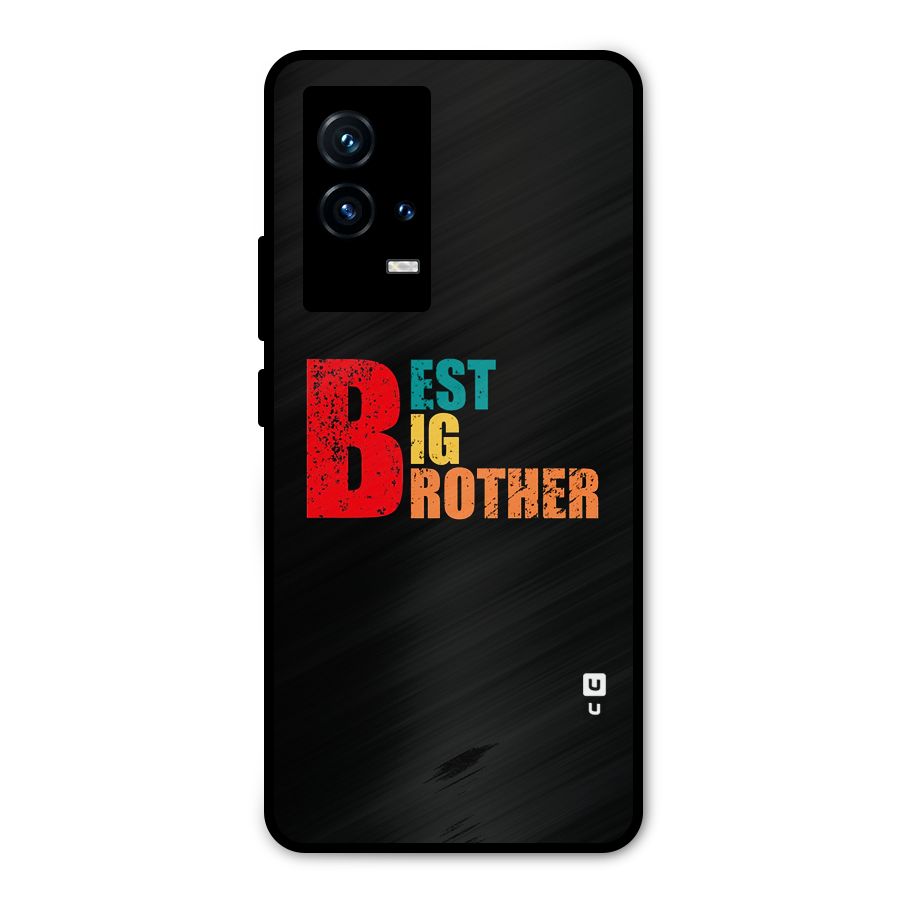 Best Big Brother Metal Back Case for iQOO 9 5G