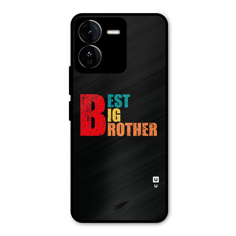 Best Big Brother Metal Back Case for iQOO Z9