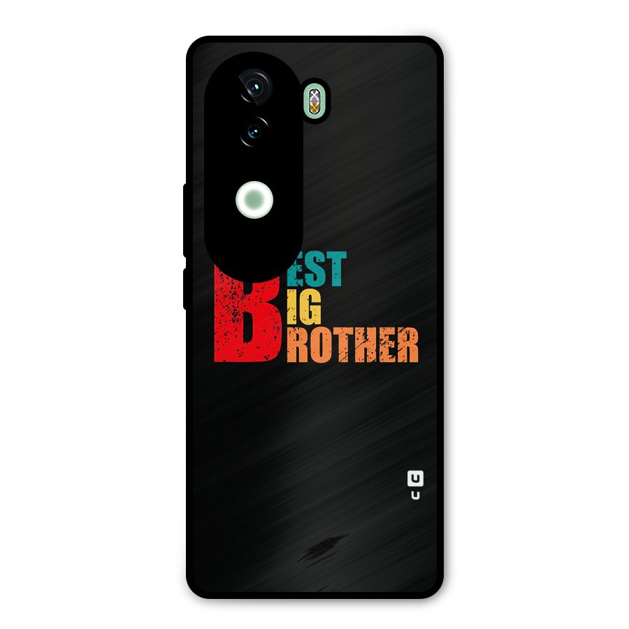 Best Big Brother Metal Back Case for iQOO Z9s