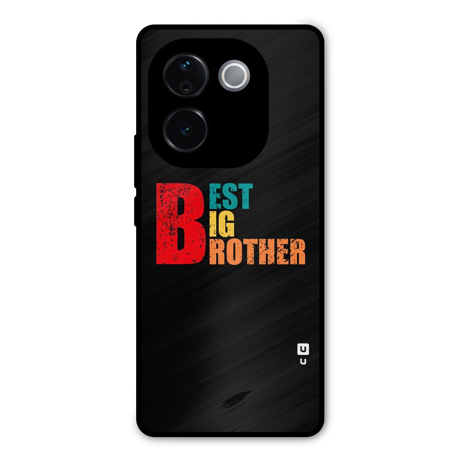 Best Big Brother Metal Back Case for iQOO Z9s Pro