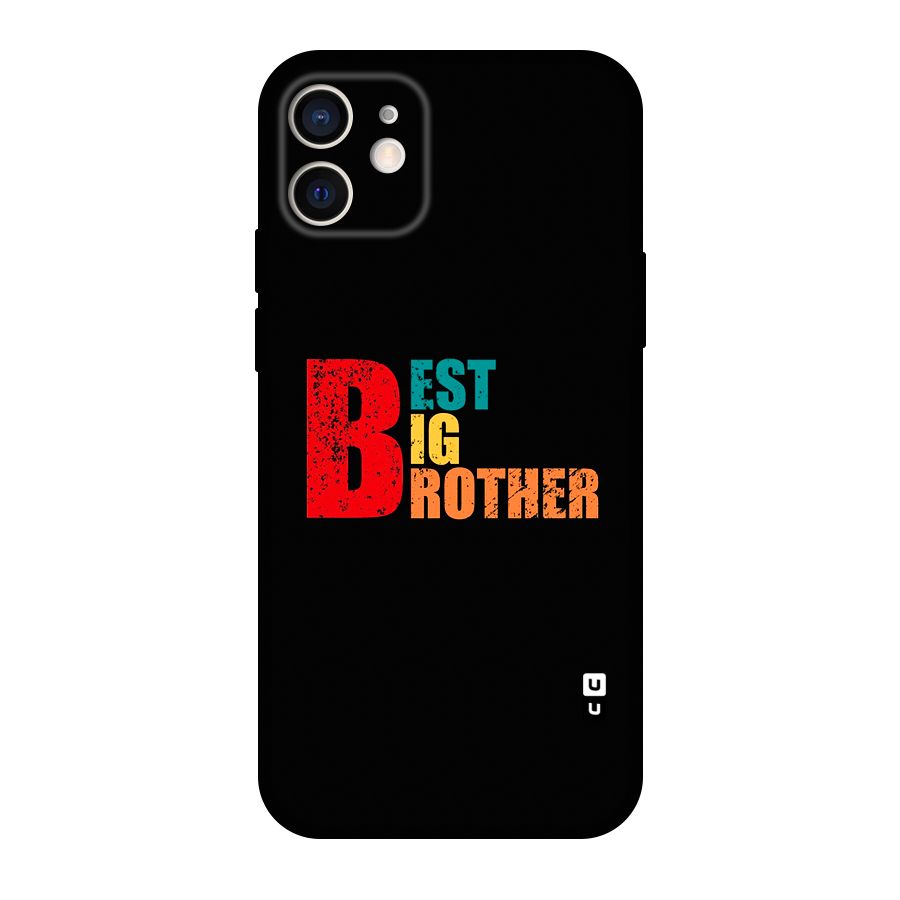 Best Big Brother Original Polycarbonate Back Case for iPhone 12