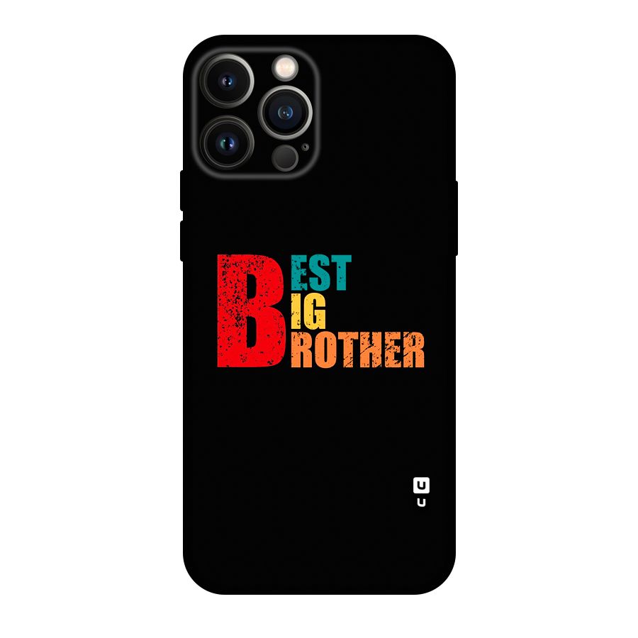Best Big Brother Original Polycarbonate Back Case for iPhone 13 Pro Max
