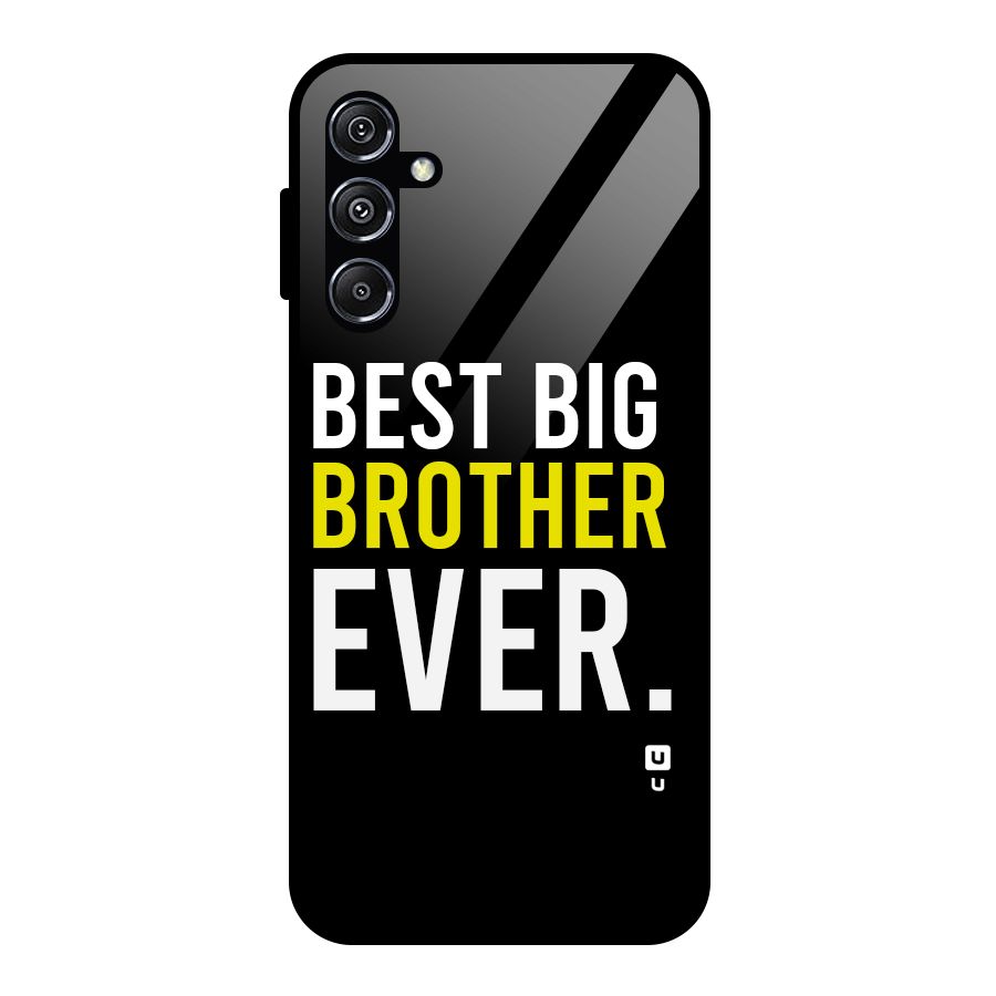 Best Brother Ever Glass Back Case for Galaxy M34 5G