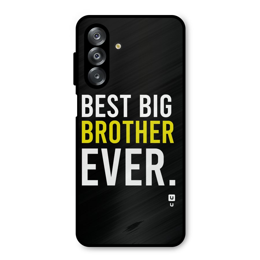Best Brother Ever Metal Back Case for Galaxy A26